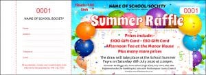 Summer party with balloons design template